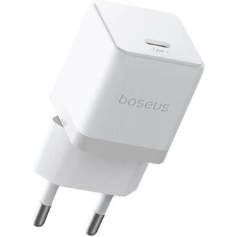  Зарядное устройство Baseus P10111605213-00 Palm fast charger 1C 30W EU Moon White 