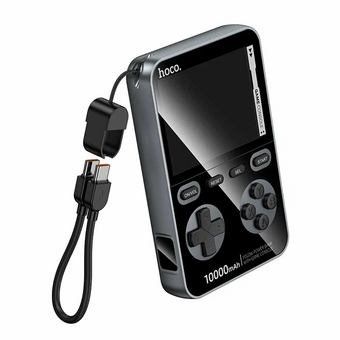  Аккумулятор внешний резервный HOCO Q47 Shine PD20W power bank with game console 10000mAh серый 
