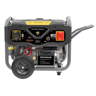  Генератор бензиновый INFORCE GL 8500E-3D 