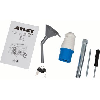  Генератор бензиновый ATLET SC6000-I 