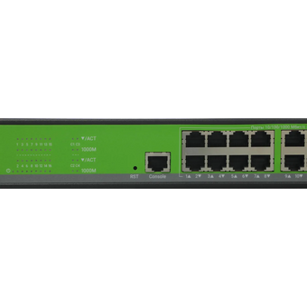  Коммутатор управляемый Digma DSP716G-4C-R300 (L2+) 16x1Гбит/с 4xКомбо(1000BASE-T/SFP) 300W 
