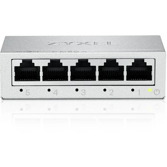  Коммутатор неуправляемый Zyxel GS-105BV5-EU0101F (L2) 5x1Гбит/с 