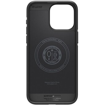  Защитный чехол SPIGEN Core Armor Mag Magsafe iPhone 15 Pro Max Matte Black 