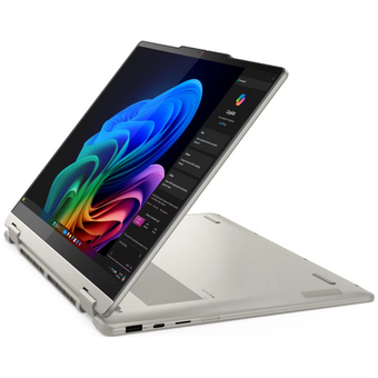  Ноутбук Lenovo Yoga 7 14AKP10 (83JR0060RK_Win11P) AMD Ryzen AI 5 340 2000MHz/14"/1920x1200 Touch OLED/24GB/1024GB SSD/AMD Radeon 840M/Wi-Fi 