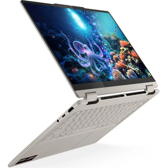  Ноутбук Lenovo Yoga 7 14AKP10 (83JR0060RK_Win11P) AMD Ryzen AI 5 340 2000MHz/14"/1920x1200 Touch OLED/24GB/1024GB SSD/AMD Radeon 840M/Wi-Fi 