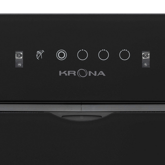  Вытяжка Krona Aspen 600 Black SGC 