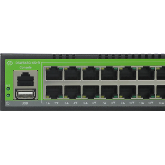  Коммутатор управляемый Digma DSW848G-6S+R (L3) 48x1Гбит/с 6SFP+ 
