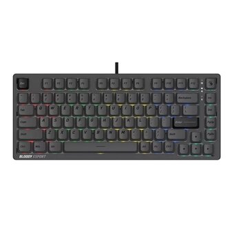  Клавиатура A4Tech Bloody MS76 темно-серый 