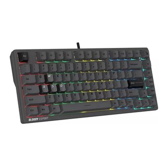  Клавиатура A4Tech Bloody MS76 темно-серый 
