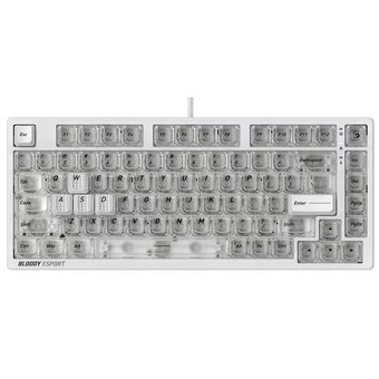  Клавиатура A4Tech MS76 белый 