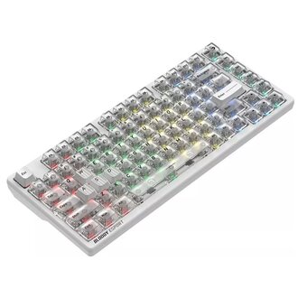  Клавиатура A4Tech MS76 белый 