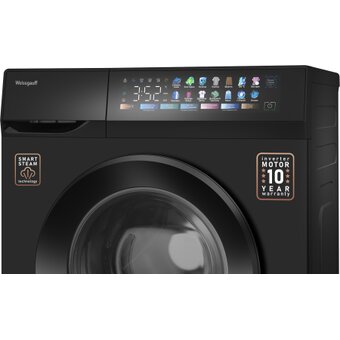  Стиральная машина Weissgauff WM 39107 Full Touch Inverter Steam Black 