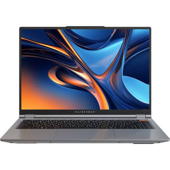  Ноутбук Maibenben P15B-R576UMF1SHGRE0-Win11H Ryzen 5 7640HS 16Gb SSD512Gb AMD Radeon 760M 15.3" IPS FHD+ (1920x1200) grey WiFi BT Cam 5921mAh 