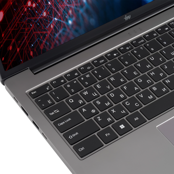  Ноутбук IRU Strato 16ALMR (2142315-Win11P) Core i5 12450H 16Gb SSD256Gb Intel UHD Graphics 16" IPS FHD (1920x1200) grey WiFi BT Cam 5400mAh 