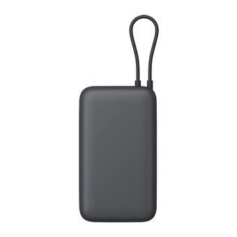  Внешний аккумулятор Xiaomi Mi 20000 (PB2033) 33W встроенный кабель USB-C (черный) 