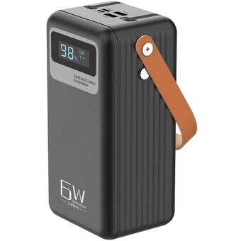  Внешний аккумулятор Earldom PD16 60000mAh черный 