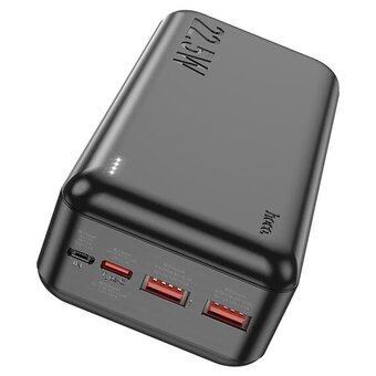  Аккумулятор внешний HOCO J101B Astute 30000mAh, PD20W, QC3.0 чёрный 