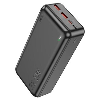  Аккумулятор внешний HOCO J101B Astute 30000mAh, PD20W, QC3.0 чёрный 
