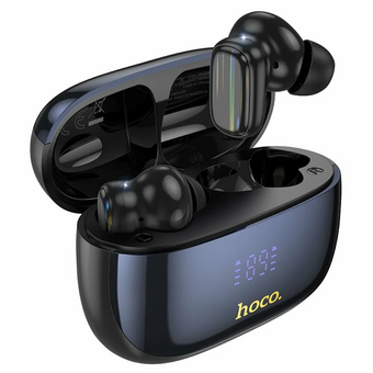  Наушники HOCO EQ20 Rhyme true wireless ANC+ENC noise reduction BT headset Black 