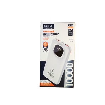  Внешний аккумулятор FaizFull FL156 10000mah white 