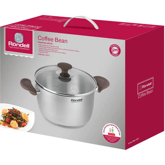  Кастрюля Rondell Coffee Bean RDS-1645 стальной 