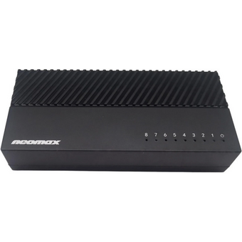  Неуправляемый коммутатор NEOMAX NMS-108P-100-P, 8 портов 100 Mbps, пластик 