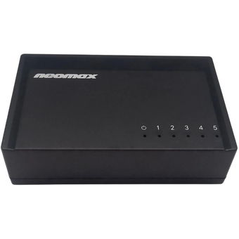  Неуправляемый коммутатор NEOMAX NMS-105P-100-P, 5 портов 100 Mbps, пластик 