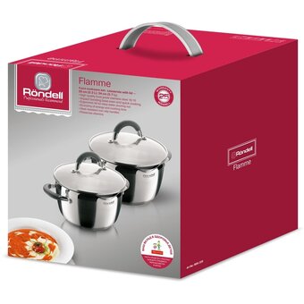  Набор кастрюль Rondell Flamme RDS-339 4 предмета 