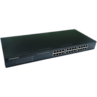  Неуправляемый коммутатор NEOMAX NMS-124P-1000-SR, 24 порта 1000 Mbps, металл Rack 