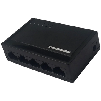  Неуправляемый коммутатор NEOMAX NMS-105P-100-P, 5 портов 100 Mbps, пластик 