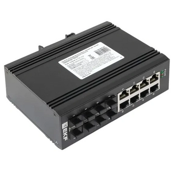  Коммутатор промышленный неуправляемый EKF TSX-U-8GX/SFP-8GT U-8GX/SFP-8GT 8 портов 1000Base-X SFP 8 портов 10/100/1000Base-T(X) RJ45 