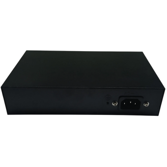  Неуправляемый коммутатор NEOMAX NMS-106PoE-1000-S, 6 портов 1000 Mbps, 4xPoE+, 1xSFP, 110W, металл 