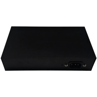  Неуправляемый коммутатор NEOMAX NMS-106PoE-100-S, 6 портов 100 Mbps, 4xPoE+, 110W, металл 
