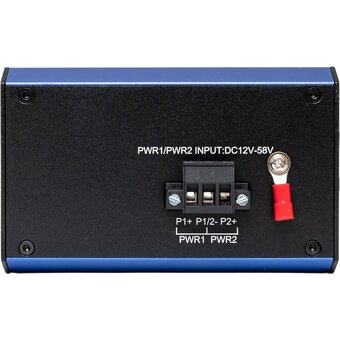  Коммутатор промышленный неуправляемый EKF TSX-U-2GX/SFP-8GTP U-2GX/SFP-8GTP 2 порта 1000Base-X SFP 8 портов 10/100/1000Base-T(X) RJ45 c PoE 