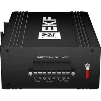  Коммутатор промышленный управляемый EKF TSX-ML2-8GTP уровня L2 ML2-8GTP 8 портов 10/100/1000Base-T(X) RJ45 c PoE монтаж на DIN-рейку TSX 