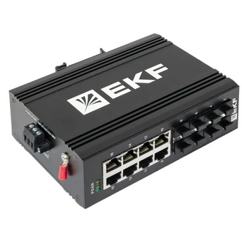  Коммутатор промышленный неуправляемый EKF TSX-U-8GX/SFP-8GT U-8GX/SFP-8GT 8 портов 1000Base-X SFP 8 портов 10/100/1000Base-T(X) RJ45 
