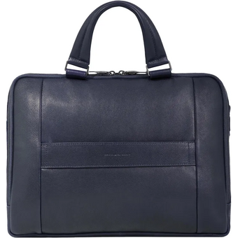  Сумка деловая Piquadro Carl CA4098S129/BLU кожа натуральная темно-синий 