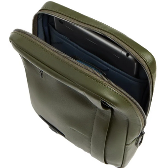  Сумка Piquadro Russel CA3084W137/VE2 мужская, кожа натуральная, хаки 