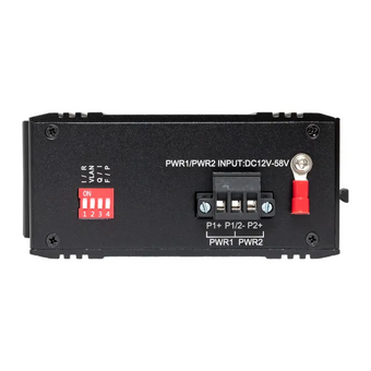  Коммутатор промышленный неуправляемый EKF TSX-U-1GX/SFP-4GTP U-1GX/SFP-4GTP 1 порт 1000Base-X SFP 4 порта 10/100/1000Base-T(X) RJ45 c PoE 