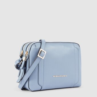  Сумка Piquadro Circle BD4870W92/AZ3 женская кожа натуральная голубой 