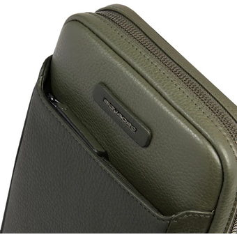  Сумка Piquadro Modus CA3084MOS/VEVE мужская, кожа натуральная, оливковый 