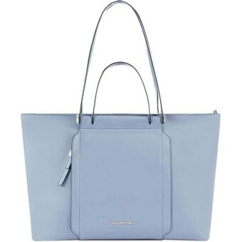  Сумка деловая Piquadro Circle BD3336W92/AZ3 женская кожа натуральная голубой 