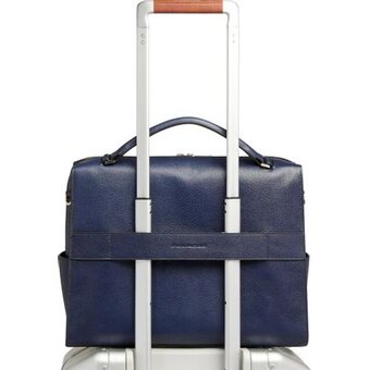  Сумка деловая Piquadro Patricia CA4098W140/BLU женская кожа натуральная синий 