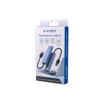  USB-хаб Gembird UHB-U3P7-01 