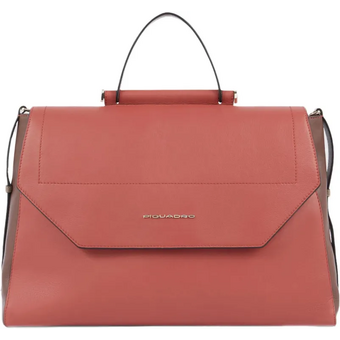  Сумка деловая Piquadro Circle BD6778W92/ARTM женская кожа натуральная терракотовый/кофейный 