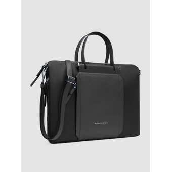  Сумка деловая Piquadro Lyra CA4021W92T/N женская ткань переработанная черный 