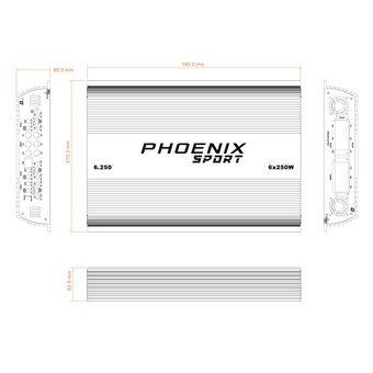 Автоусилитель DL Audio Phoenix Sport 6.250 