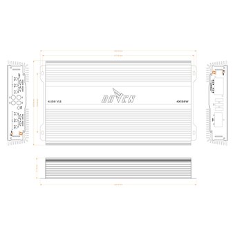  Автоусилитель DL Audio Raven 4.135 V.2 