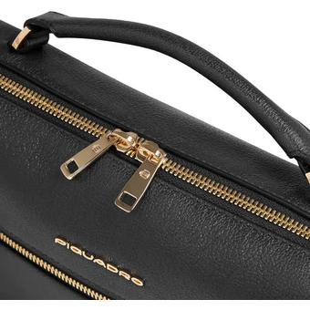  Сумка Piquadro Patricia BD6954W140/N женская кожа натуральная черный 