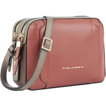  Сумка Piquadro Circle BD4870W92/ARTM женская кожа натуральная коралловый/кофейный 